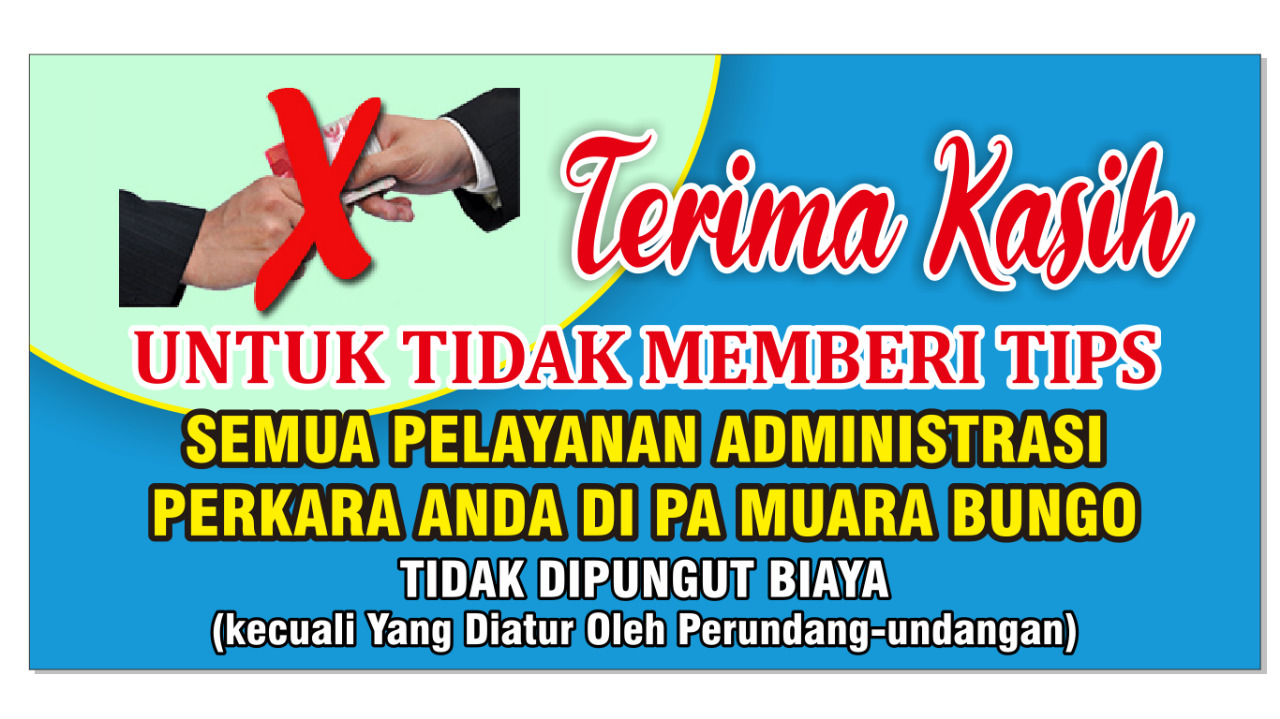 Terima Kasih untuk tidak memberi Tips